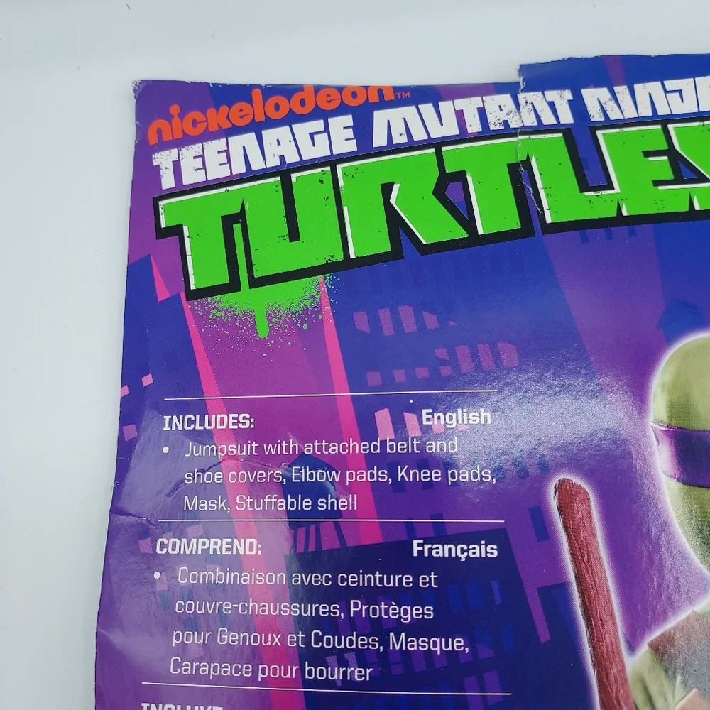 *SHIPS SAME/NEXT DAY!* New TMNT Donatello Deluxe Costume - Size Large 12-14 - Picture 5 of 5